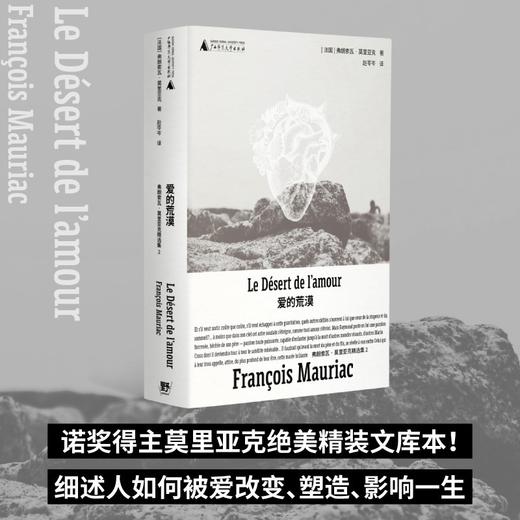 爱的荒漠（诺奖得主莫里亚克惊世之作，绝美精装文库本全新呈现！一则跨越十七年、冲破世俗的三角恋故事，细述人如何被爱改变、塑造、影响 商品图0