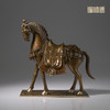 铜师傅《吉祥马》客厅桌面铜马摆件 家居装饰工艺品 乔迁开业礼物 商品缩略图3