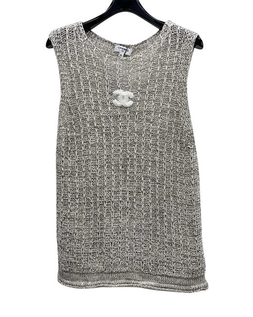 女款刺绣镂空针织背心hu025 商品图0