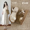 ZHR珍珠装饰厚底凉鞋女2026新款5cm显高显瘦百搭轻便透气凉鞋通勤 商品缩略图0