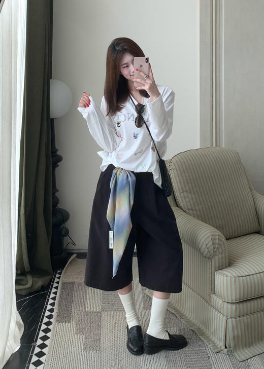 【门店同款】ENJOY夏季趣味印花长袖T 170493426 商品图3