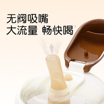 世喜直饮奶瓶2-3岁防喷奶宝宝婴儿ppsu6岁吸管杯300ml 商品图1