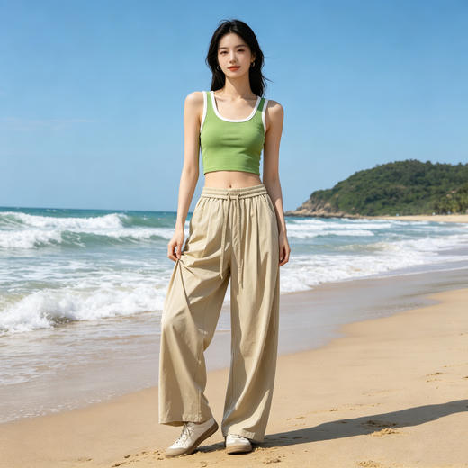 Schenvega情侣百搭山系冰爽防晒裤 宽松百搭 E50-922 商品图7