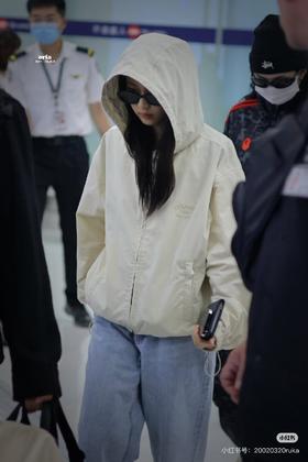 蔻驰女士夹克防风保暖棉混春秋户外风衣休闲外套