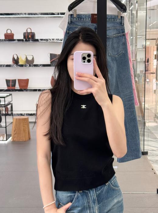 女款刺绣针织背心he008 商品图3