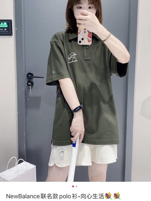 付款减库存！ 正品无吊牌！New Balance 联名卡通插画休闲 Polo 衫短袖. 简笔画短袖 商品图7