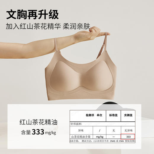 “超值2件装 限时加赠同款内裤2条”MEINS/梅因斯 红山茶花精油粉底液内衣 细肩带/宽肩带 商品图1