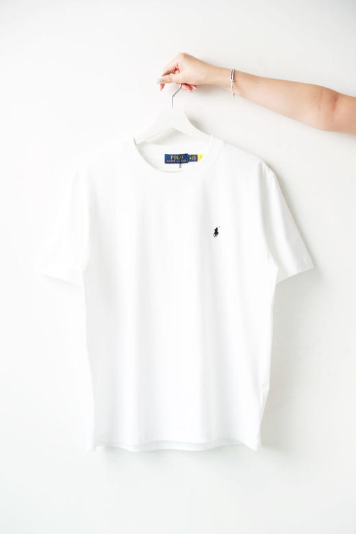 7个颜色一起，小标刺绣tee。情侣圆领基础纯色全棉半袖t恤E042258 商品图4