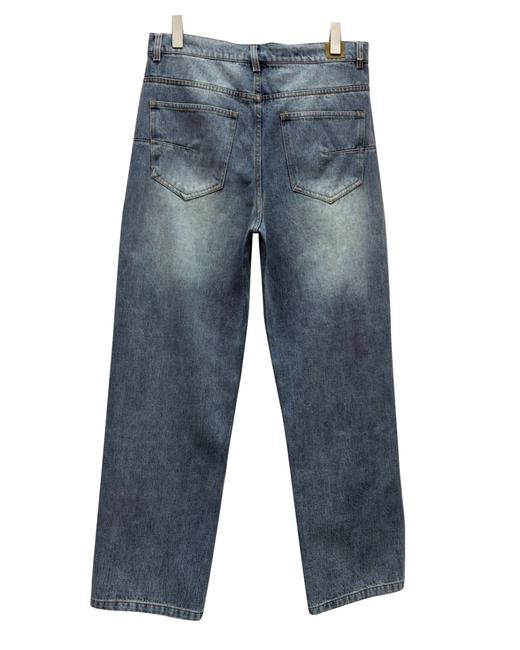 男款拼接牛仔裤长裤la010 商品图1