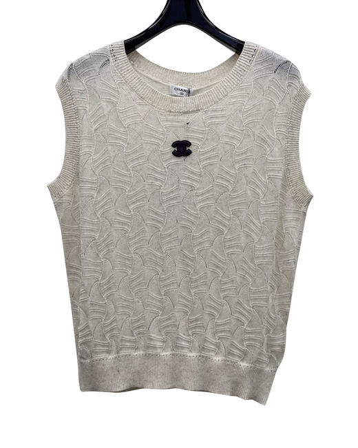 女款绣花针织背心zh025 商品图0