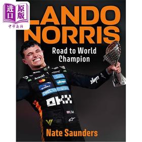 预售 【中商原版】兰多 诺里斯 通往世界冠军之路 F1赛车新星 Lando Norris Road to World Champion 英文原版 Nate Saunders