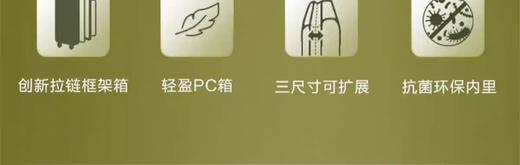【8.5折】5楼新秀丽行李箱新款可扩展大容量拉杆箱耐用登机旅行箱QX2*20-28寸吊牌价2680折后2546 商品图5