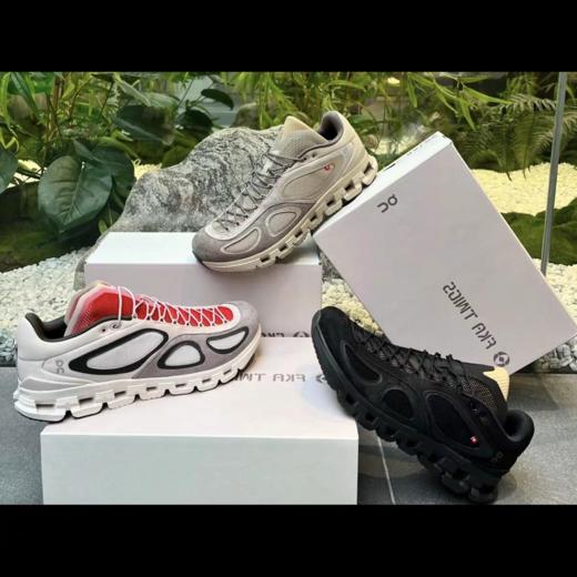 严选 | 昂跑 FKA twigs x On Cloud X4系列跑鞋 黑色/棕色/灰红色/米色 36-45码 透气缓震男女休闲户外运动鞋 商品图7