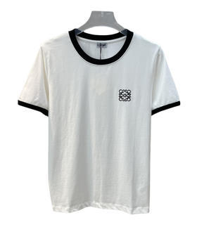 女款棉质刺绣短袖T恤ba014