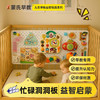 【蒙氏早教忙碌洞洞板】上墙鸭宝宝早教启蒙玩具墙 婴儿围栏忙碌屋 益智玩具DIY配件 商品缩略图0