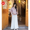 逸红颜《媛清》26年夏新款粉蝶花影刺绣提花双面双穿新中式外套女 商品缩略图2