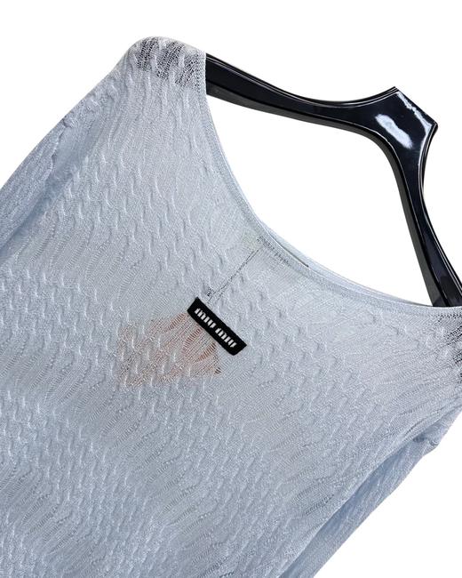 女款logo镂空针织衫la017 商品图2