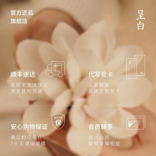 【呈白·太阳花非遗白瓷花香薰礼盒】 无火家居 扩香氛 摆件【花奖非遗瓷花香薰】 商品图5