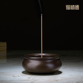 铜师傅 全铜香炉 《三足扁圆炉A》 家居工艺品 装饰品