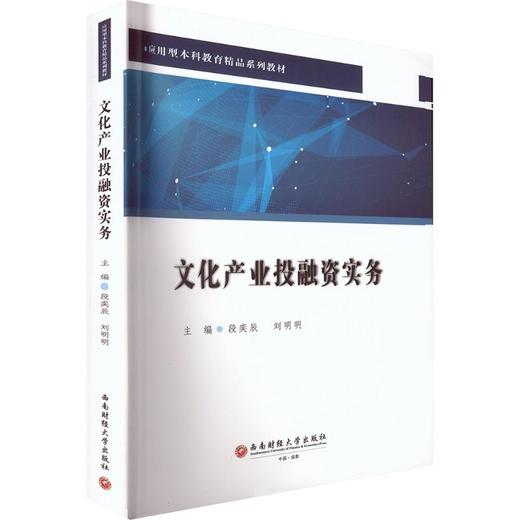文化产业投融资实务 商品图0