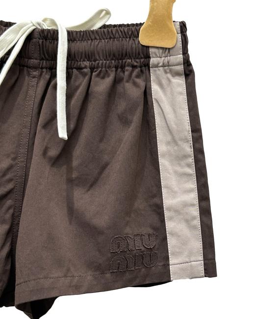 女款刺绣松紧腰短裤zo017 商品图2