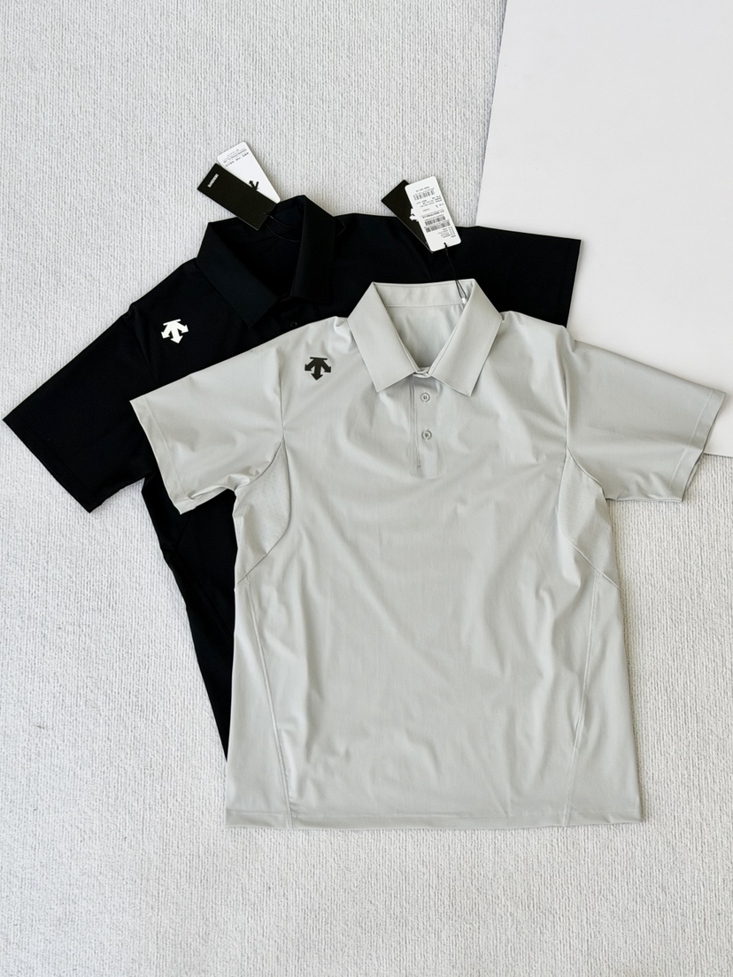 原单正品 DST迪桑特TRAINING 系列男士运动短袖 POLO衫，高端系列！
颜色：黑色 灰色
尺码：m l xl xxl 3xl