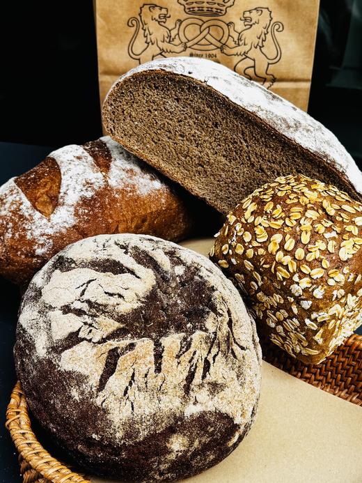 招牌德国老式祖母黑麦面包 Grandma Rye Bread 无油无糖无蛋无奶Steinofenbrot 商品图2