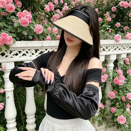 “买1送1 到手2双”SOOKIE 防晒灯笼冰袖 UPF50+ 凉感纳米 商品图4