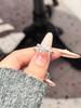 卡蒂罗KADER 璀璨蝴蝶结女戒 【福气叠满】在逃公主系列 精致小众缎带结轻奢有质感 显白ins风本命年简约 925银合成立方氧化锆 戒指 女款 商品缩略图4