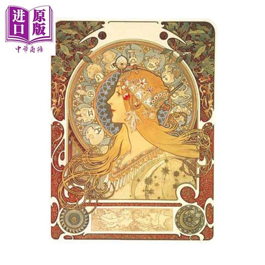 【中商原版】慕夏 新版 小小美术馆系列 慕夏 日文原版日韩 新版 ミュシャ ちいさな美術館 アルフォンス ミュシャ 商品图3