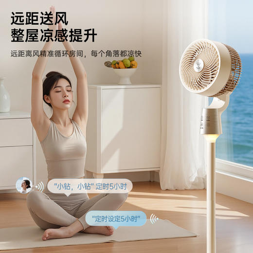 钻石牌智能AI语音循环扇空调扇家用循环扇老牌国货品牌 商品图4