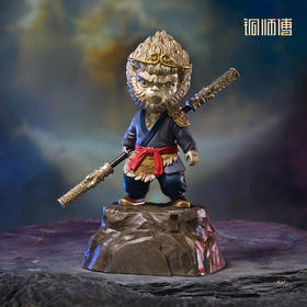 铜师傅《悟空之盖世英雄(萌版)》桌面齐天大圣铜摆件 家居工艺品