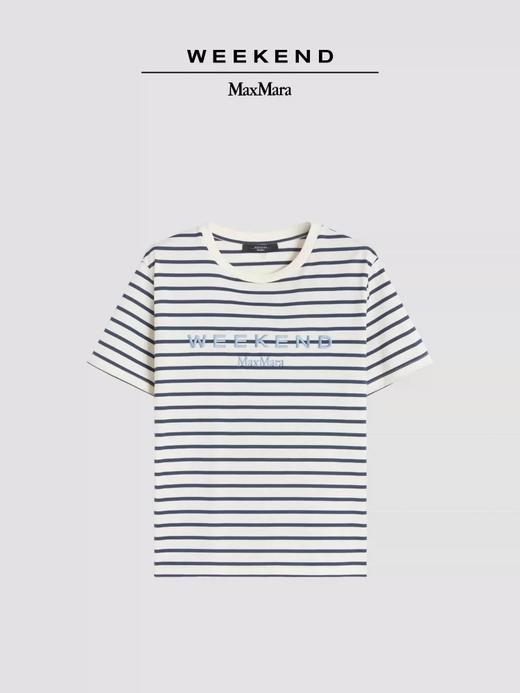 2FWeekend MaxMara 26春夏女装棉质圆领短袖T恤吊牌价1700元 商品图1
