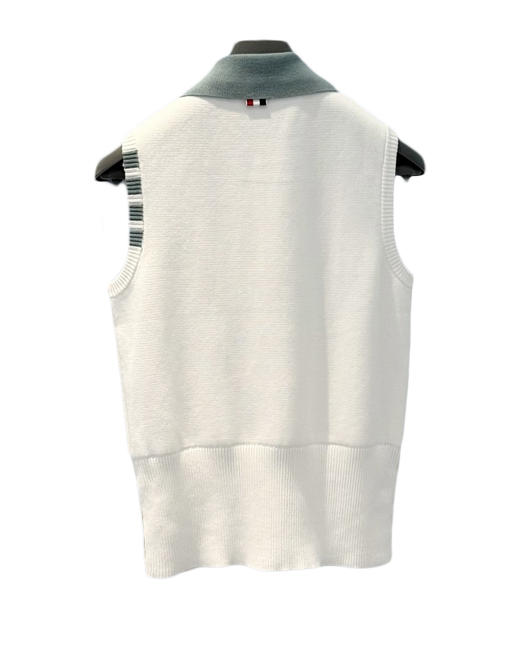 女款无袖针织背心Polo衫ba022 商品图1