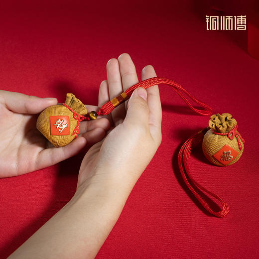 铜师傅 铜摆件《财满 福满》桌面客厅家居装饰品乔迁送老师礼品 商品图6