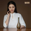 铜师傅 铜摆件《雅致花瓶》铜工艺品 家居客厅桌面花瓶装饰品 商品缩略图5