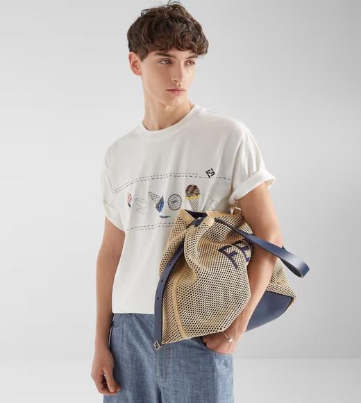 男款纯棉刺绣短袖T恤ba011 商品图3