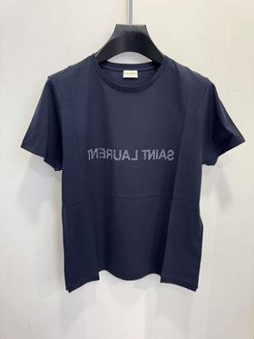 中性款字母印花短袖T恤la024