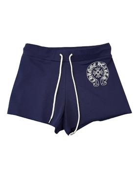 女款纯棉印花毛边短裤la009