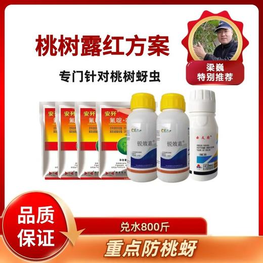 桃树露红方案专门针对桃树蚜虫  可以兑水800-900斤 商品图0