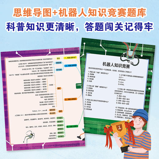 【走，去书里玩——联合推荐书单】好酷好酷的机器人 用通俗的语言和有趣的插图，为小读者讲解了机器人的历史、人工智能的基本概念、身体构造、能力、应用场景，以及伦理等知 商品图5