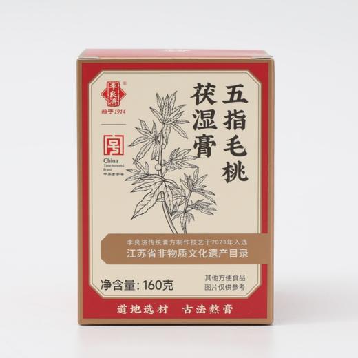 李良济五指毛桃茯湿膏 非遗膏方工艺 添加五指毛桃成分 适合久坐办公室容易发困 非遗膏方160克/罐 商品图5