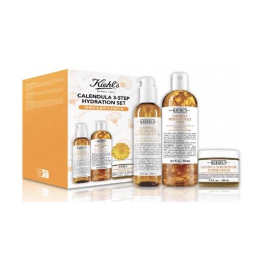 【Kiehl'S科颜氏金盏花三件套】（舒缓保湿金盏花面霜100ml+洁面230ml+爽肤水500ml）-wskl581_bba 商品图5
