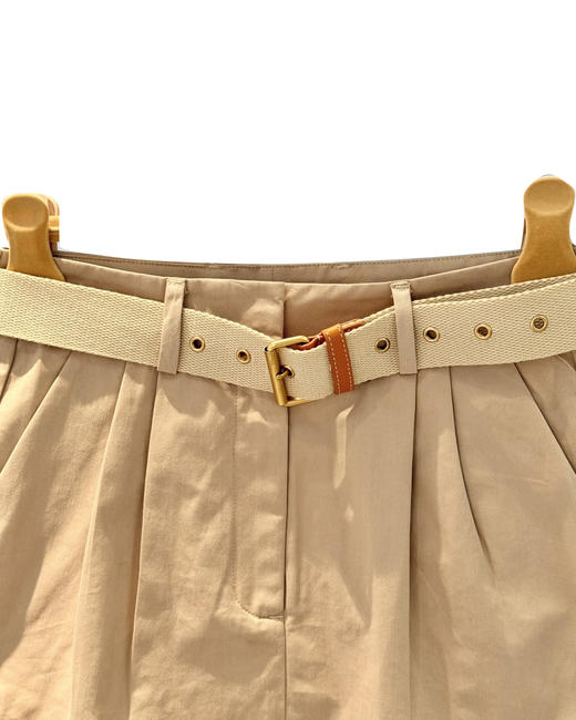 女款高腰刺绣腰带短裙zh017 商品图2