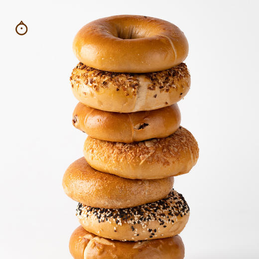 企鹅市集|贝果组合 外酥内软bagel 韧劲十足 纽约式贝果 早餐面包 新鲜制作 商品图6