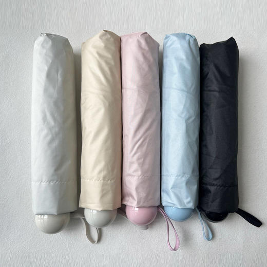 素色晴雨两用伞三折伞-纪念日百货门店同款171393777 商品图4