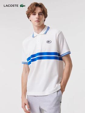 【5.3折】5楼法国鳄鱼LACOSTE拼色POLO衫PH7447-98-IUP吊牌价1290折后价690
