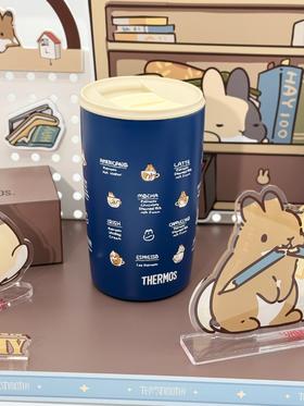 【店庆提前购】哈瑞咪多样屋 膳魔师 提摩西小分队系列 410mL随行杯咖啡杯304不锈钢内胆带防尘盖 活动价：195元