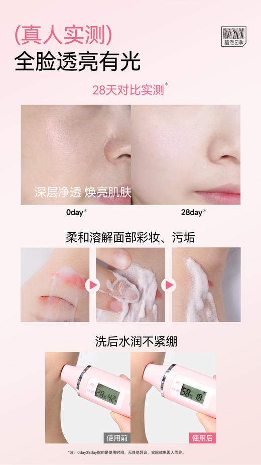 植然日季-烟酰胺极光透亮洁面乳 商品图2