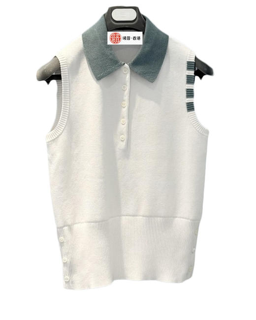 女款无袖针织背心Polo衫ba022 商品图0